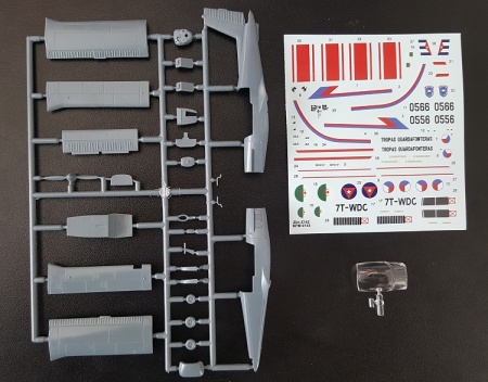 KPM0143 Zlin Z-142 military KP Models
