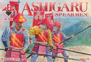 RB72007 Фигуры Ashigaru (Spearmen)