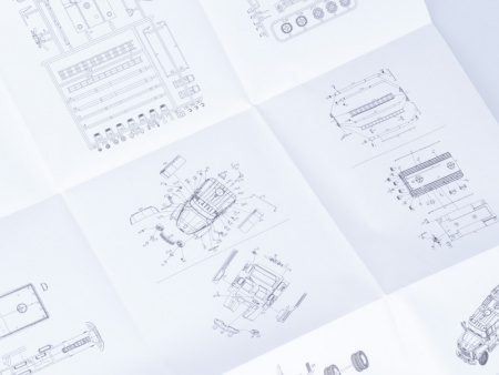 1076KIT Сборная модель Пожарная цистерна АЦ-40 (133ГЯ), 1959 г. Start scale models (SSM)