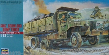 31122  Автомашина  GMC CCKW-353 DUMP TRUCK Hasegawa