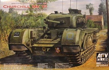 AF35S52 Танк Churсhill MK VI/75mm