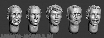 ARM356033 Головы (с волосами) №7