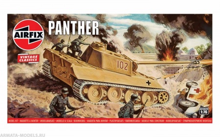 A01302V Сборная модель Танка Panther Airfix