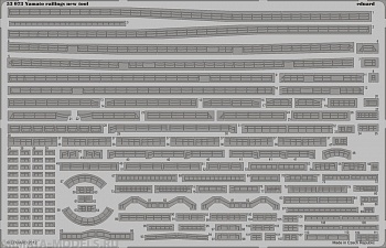 53073ED Комплект фототравления SET 1/350 Yamato railings new tool (TAM 78025)