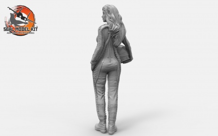 smk72010 Девушка пилот в вкк-6м