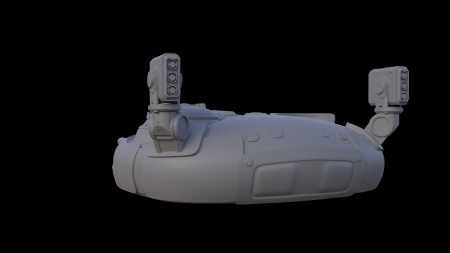 AM7288 Конверсия Т-54-2 Мамонт танк. 1/72