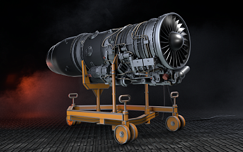 48834-1TMP ДВИГАТЕЛЬ Р-95Ш на телеге