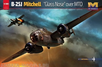 01E024HK B-25J Mitchell Glass Nose over (MTO)