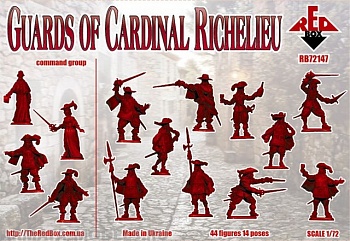 RB72147 Фигуры Guards of Cardinal Richelieu