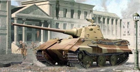 01536 Немецкий тяжелый танк Е-50 Trumpeter