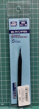 GT-65  ручной инструмент  т.м. MR.HOBBY  Скрайбер Mr.Line Chisel w/ 0.3mm blade