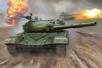 00924P Российский танк Т-72Б