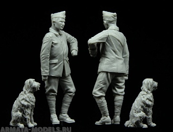 1125STAL Французский танкист и собака